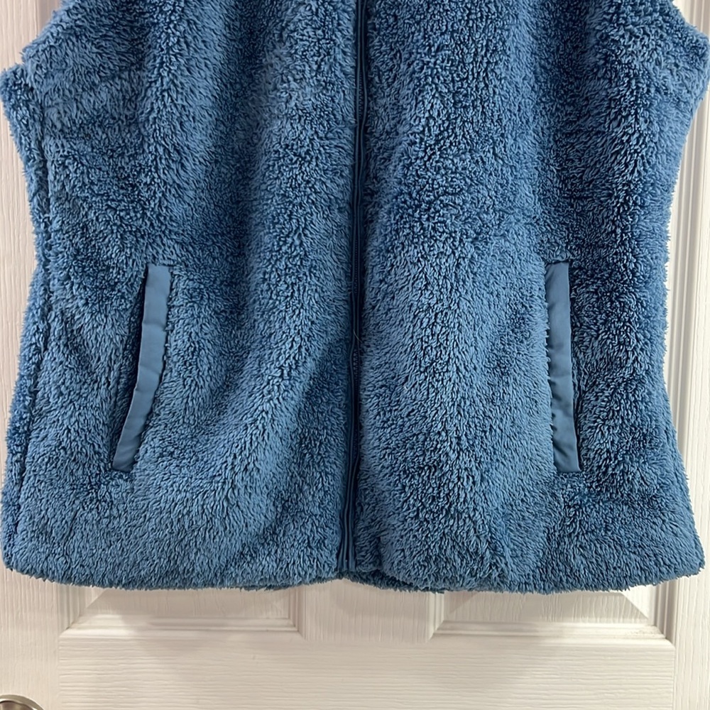 Patagonia Fleece Vest in Blue - Picture 2 of 6